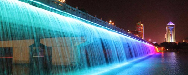 西安噴泉公司關于橋梁水幕介紹